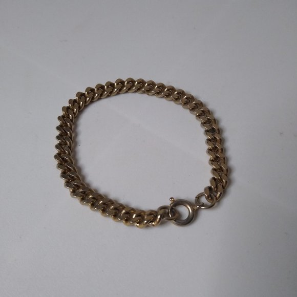 Vintage Small Metal Bracelet Made In Germany 7.25 Inches - Picture 1 of 10